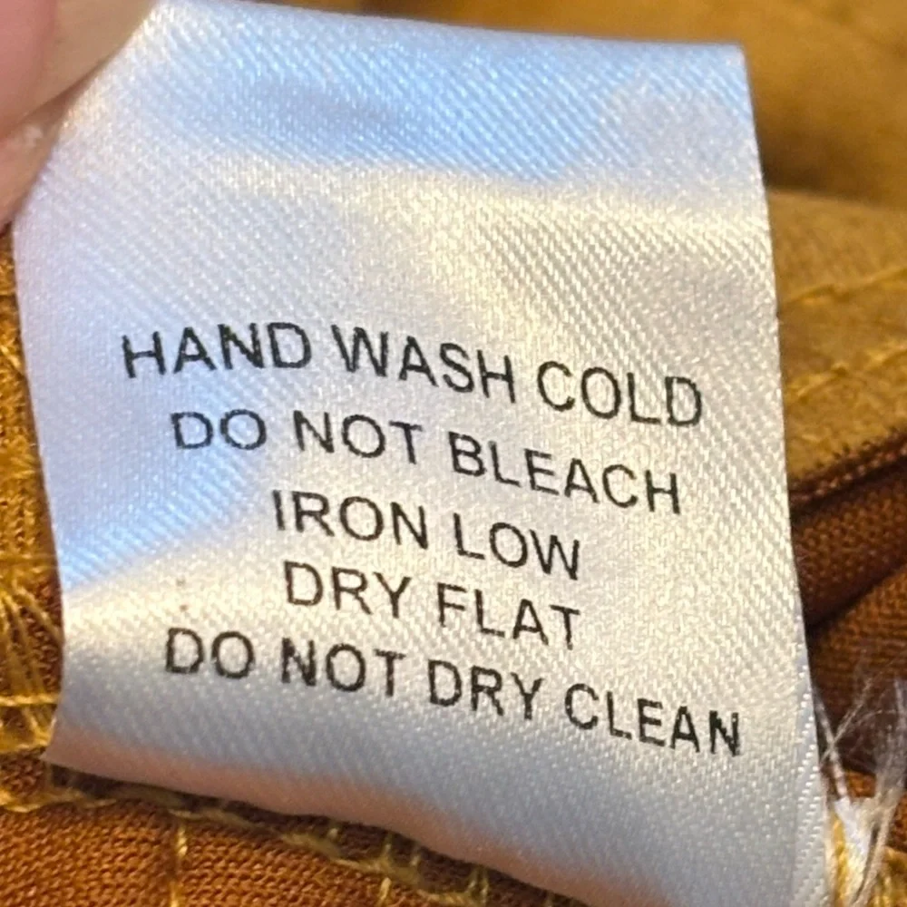 BLASHE Women’s SZ M Faux Stretch Suede Mini Skirt, Rich Saffron Yellow Color - Picture 12 of 16